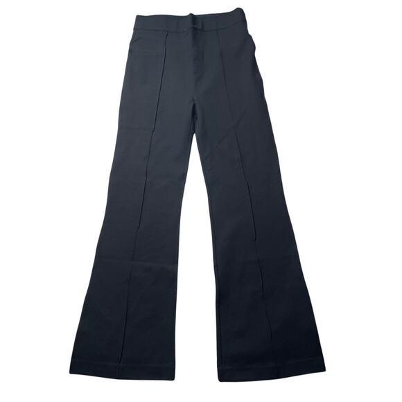 Spanx Perfect Fit Ponte Flare Pants Black Size XL Women's High Rise Stretch - Picture 1 of 6